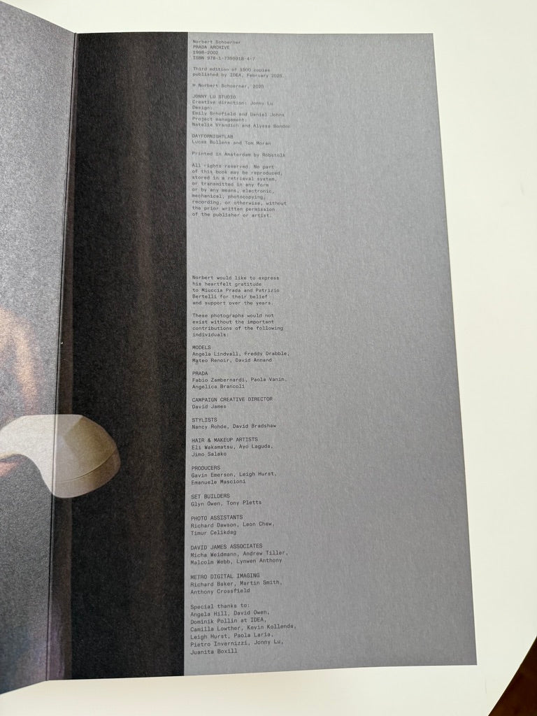 Norbert Schoerner, PRADA ARCHIVE 1998-2002, IDEA Books