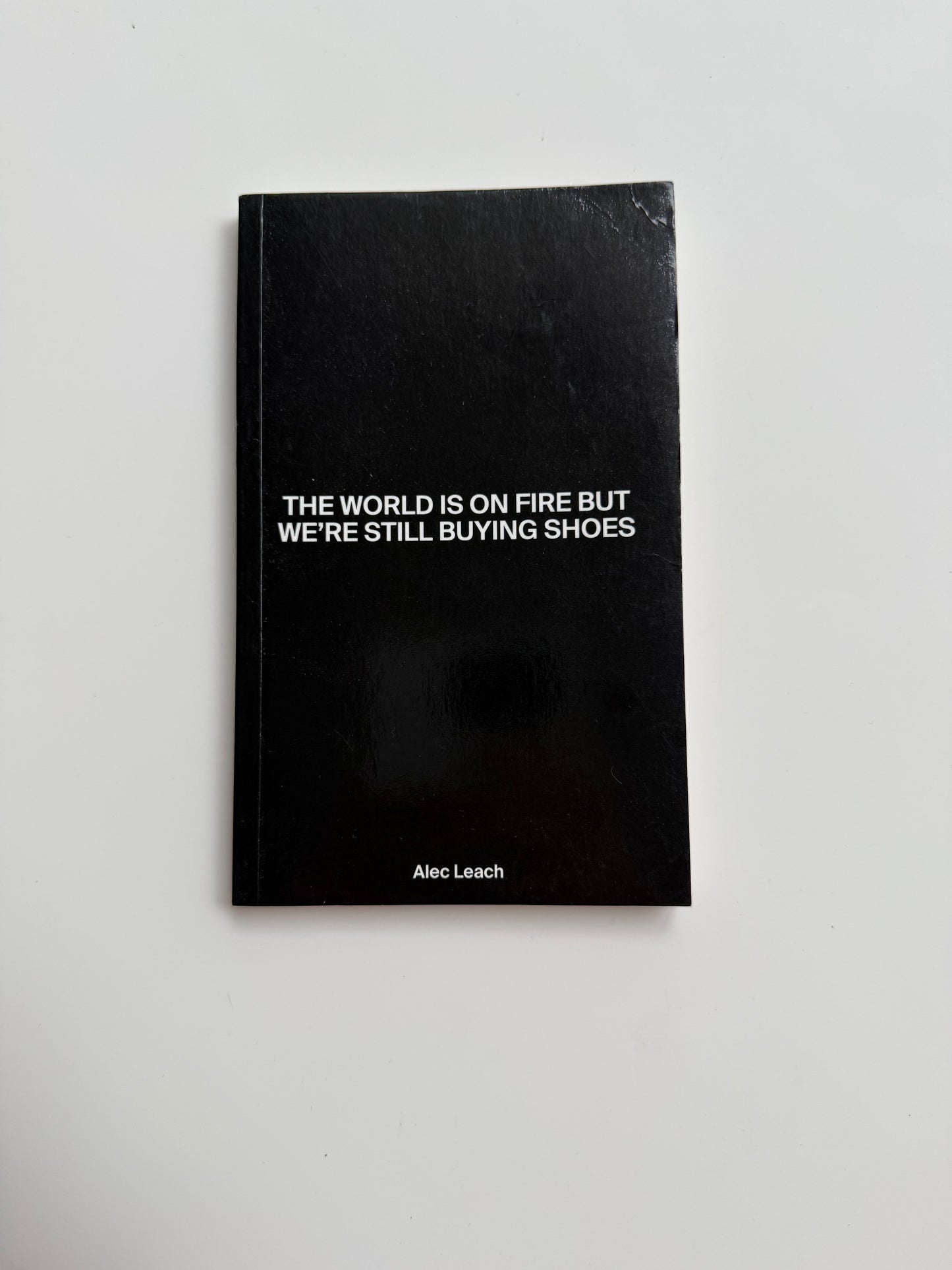 The World Is On Fire But We're Still Buying Shoes, Alec Leach