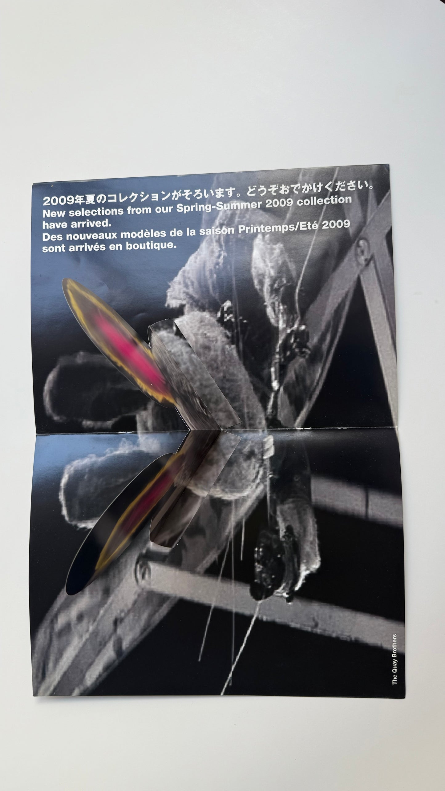 2009 Comme Des Garçons Flyer by The Quay Brothers