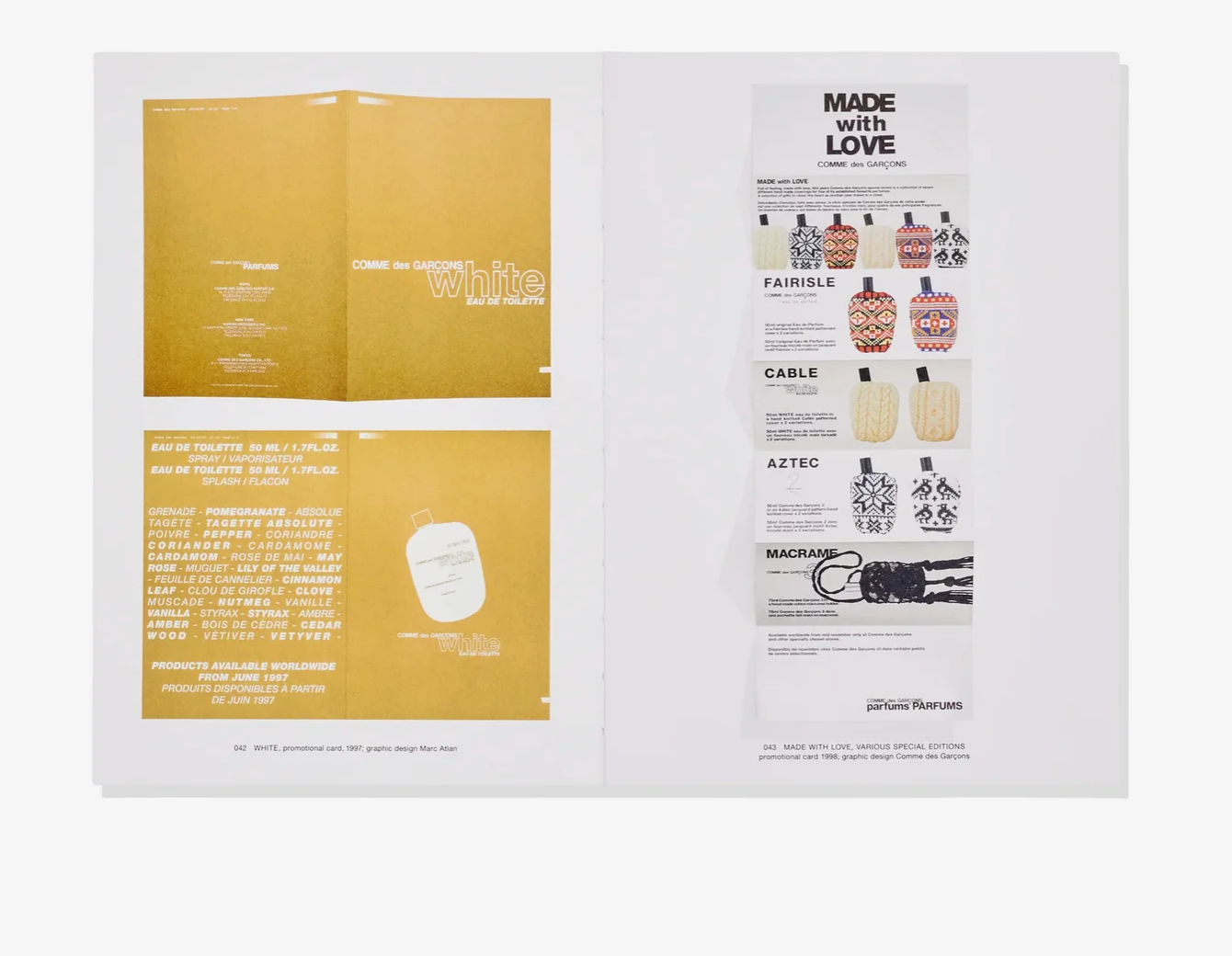 Comme des Garçons Parfums - 1994-2025, Dino Simonett