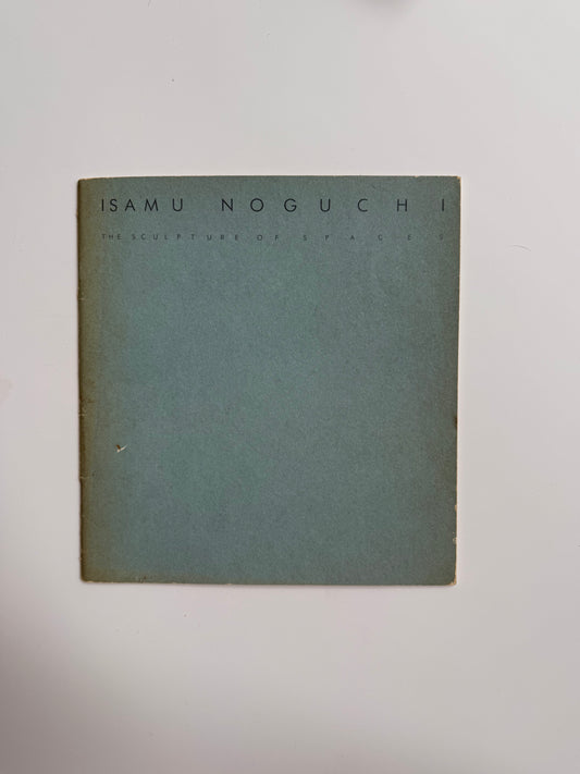 Isamu Noguchi, The sculpture of spaces