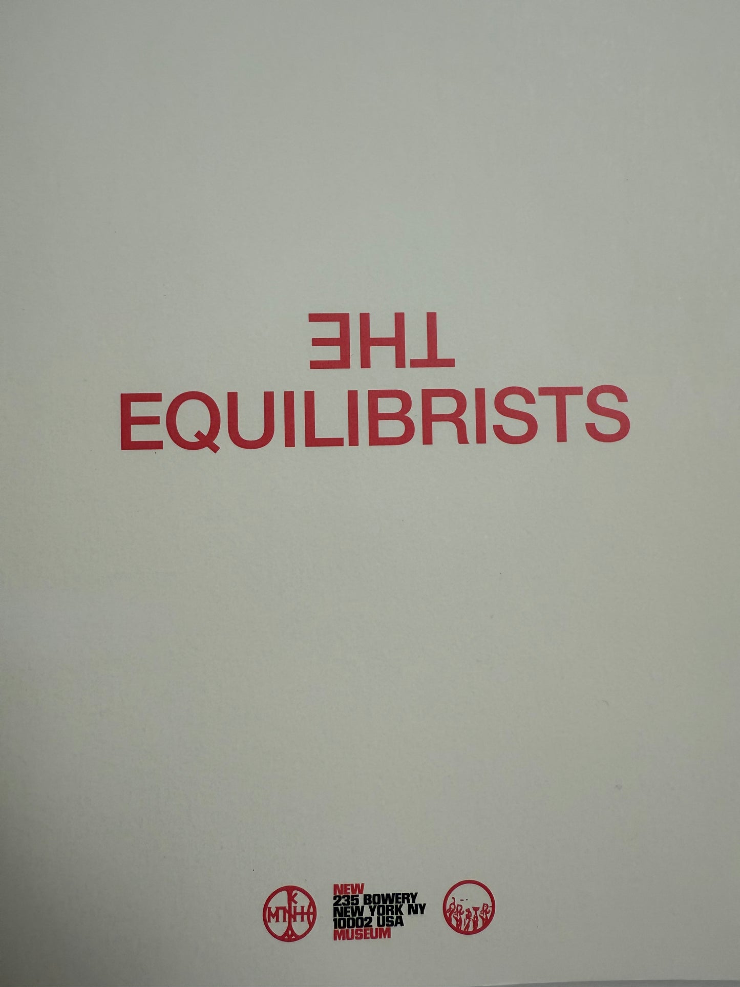 The Equilibrists