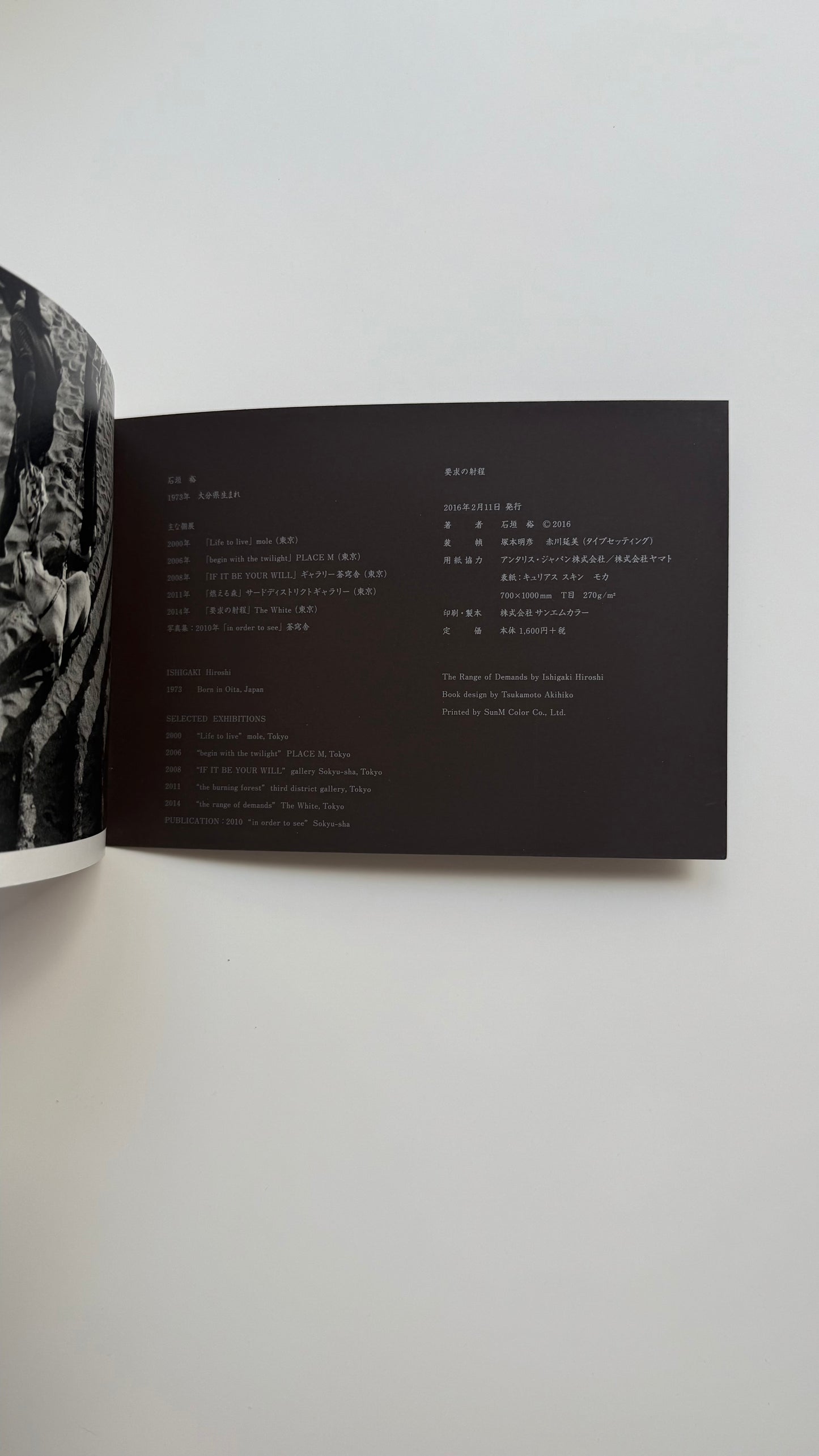 The Range of Demands, Hiroshi Ishigaki