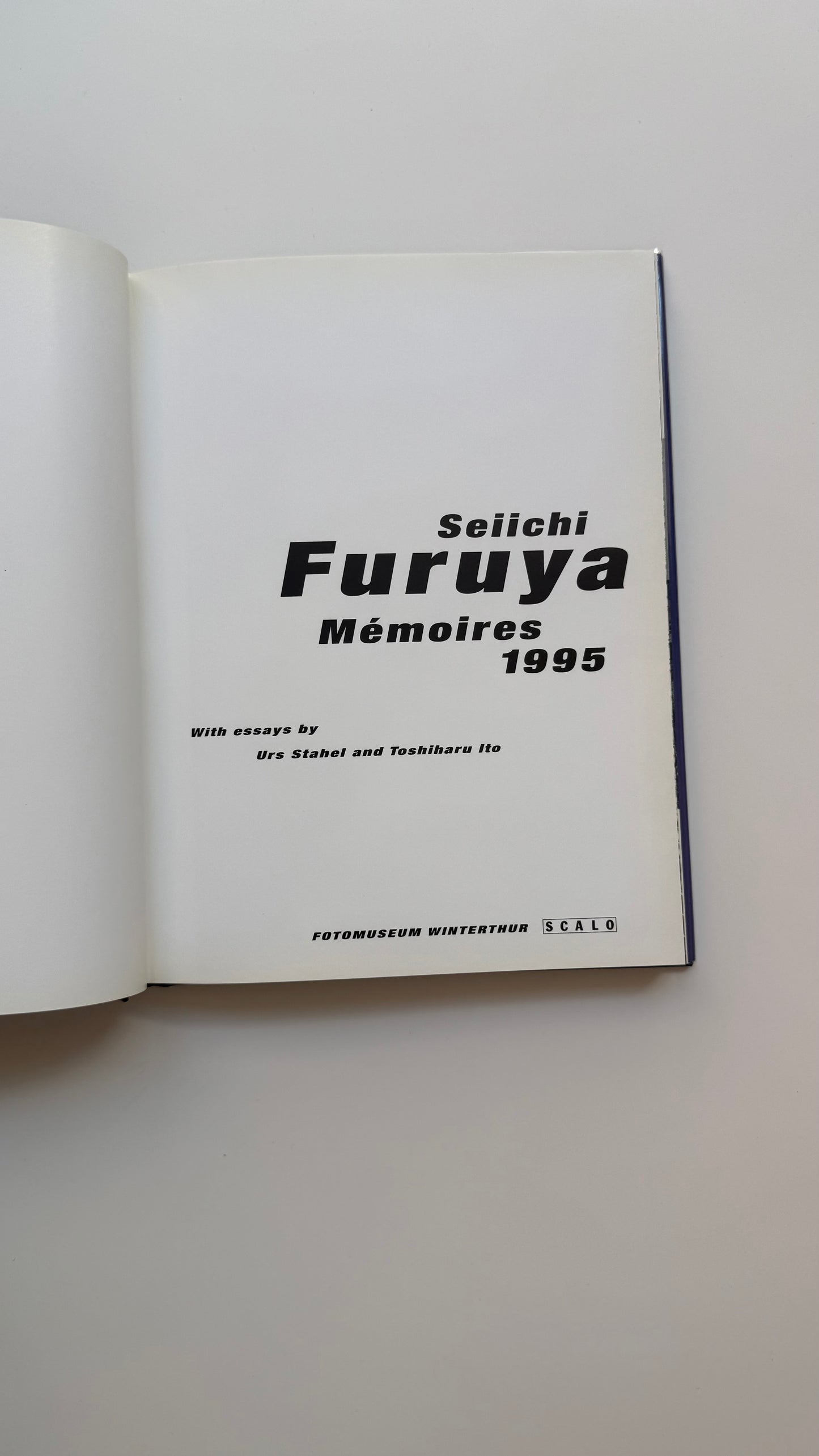 Mémoires 1995, Seiichi Furuya