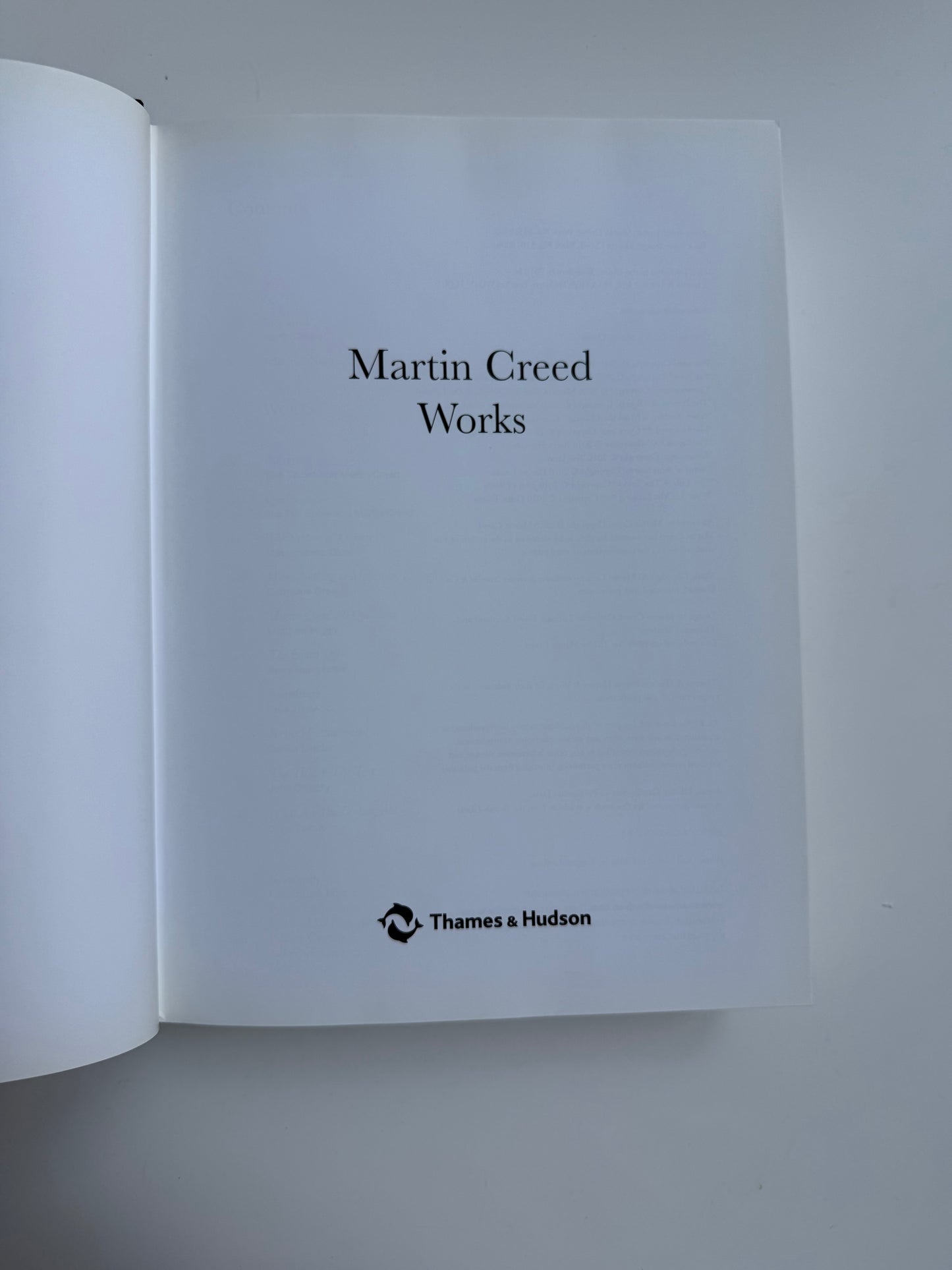 Martin Creed: Works