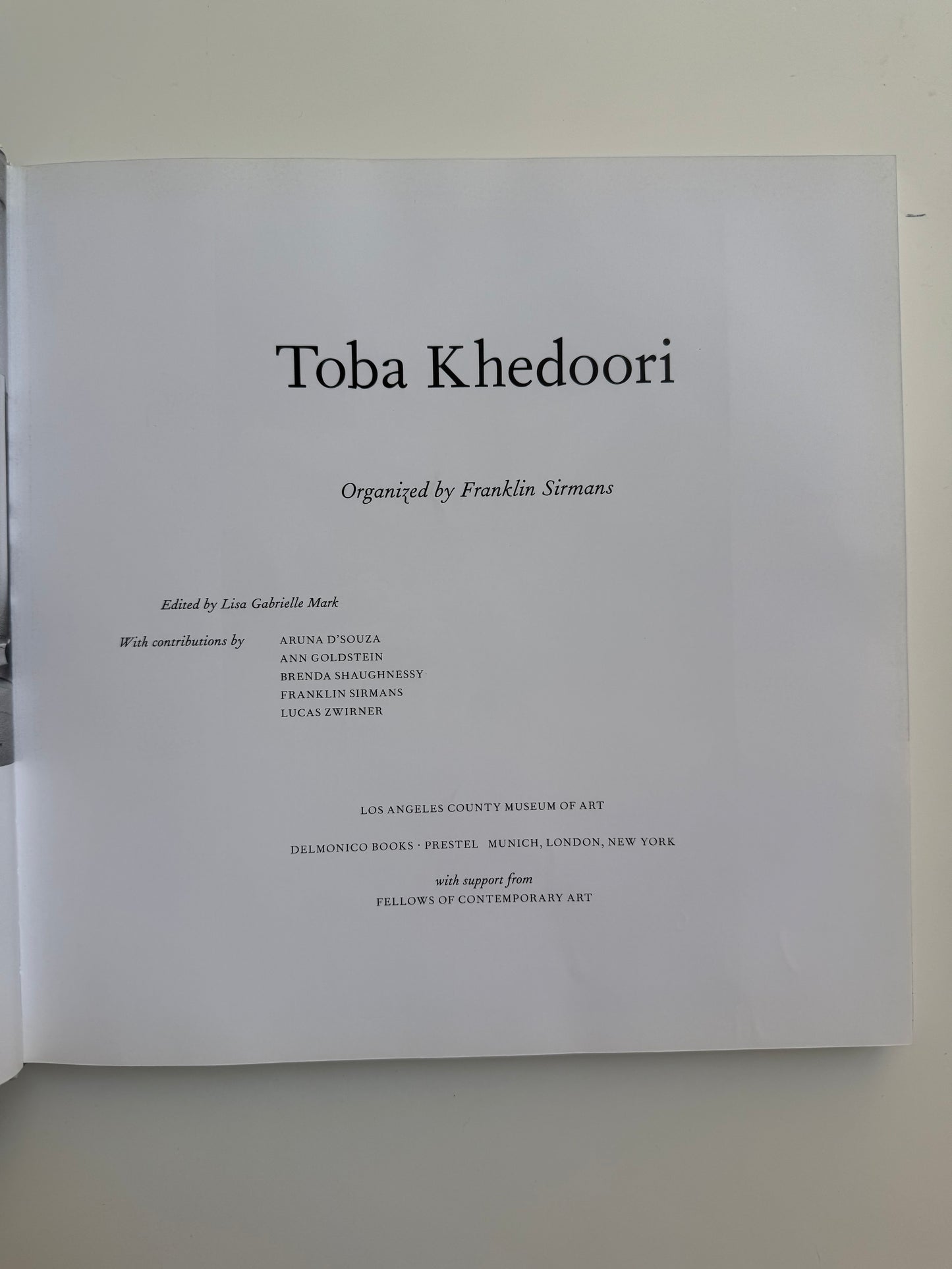 Toba Khedoori