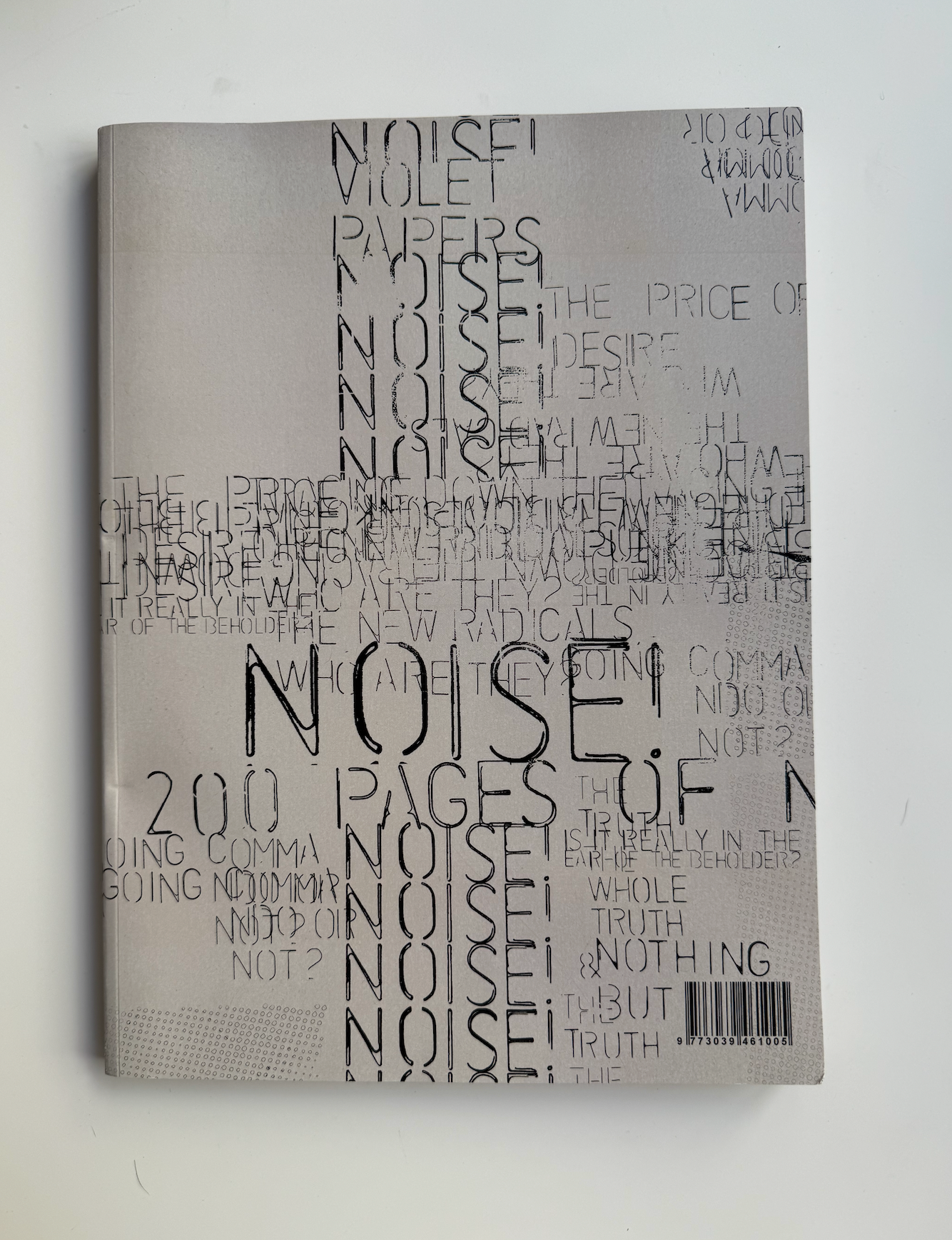 violet papers issue 3 the NO!SE issue
